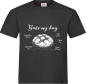 Preview: "Bake my day" T-Shirt unisex schwarz